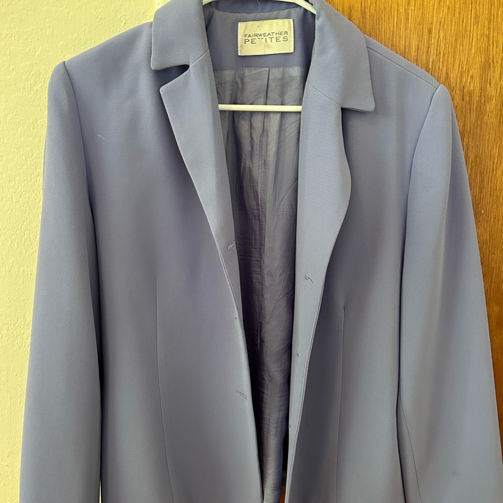 Fairweather Petites Lavender Blazer